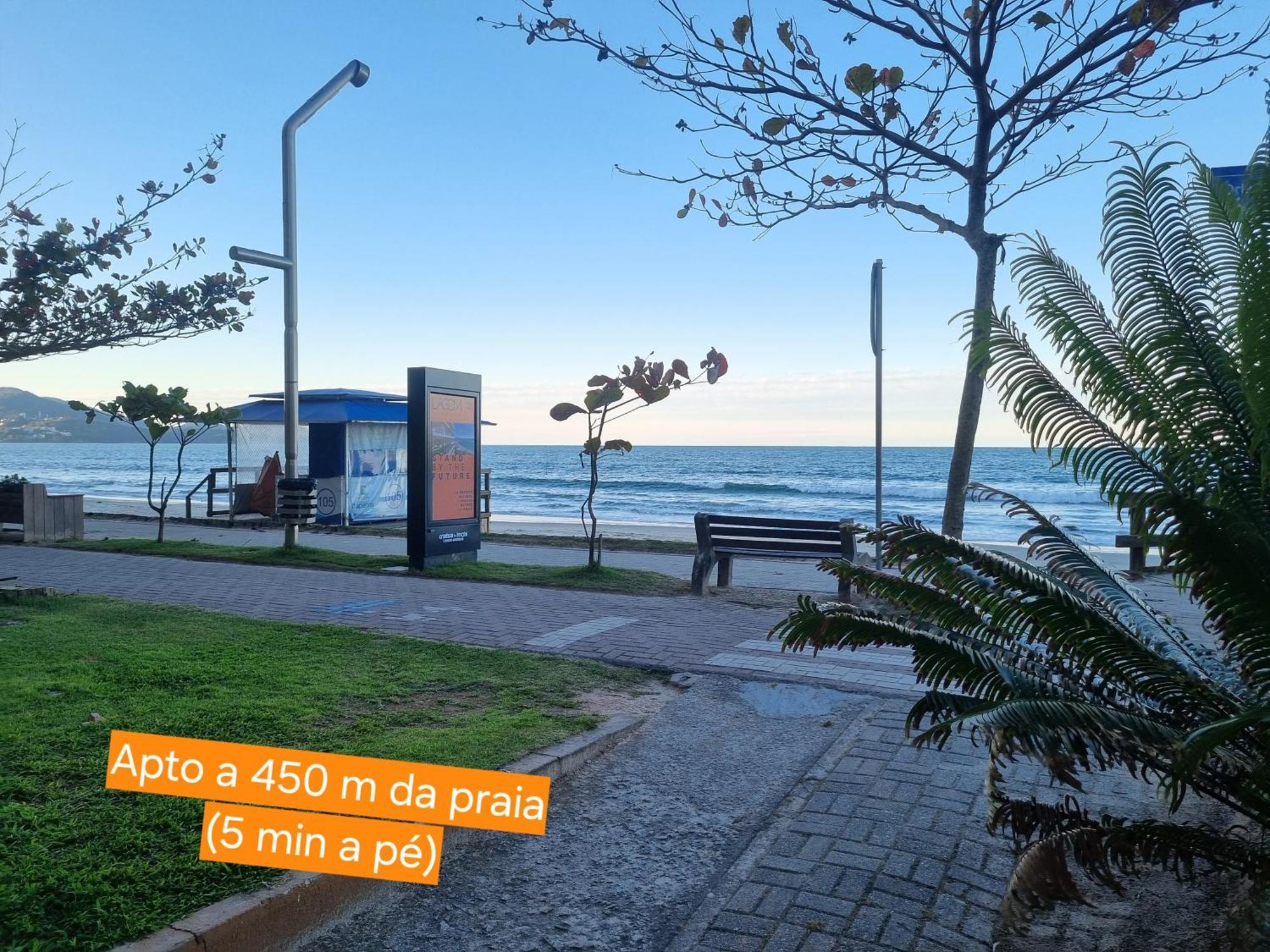 Uma Quadra E Meia Do Mar Ar Wifi Smart Tv Itapema Exteriör bild